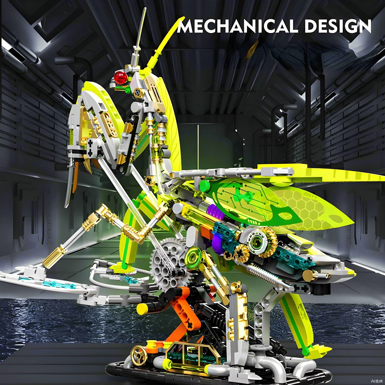 DIY Mantis building blocks sem – Science Diy Model recenzja i cena
