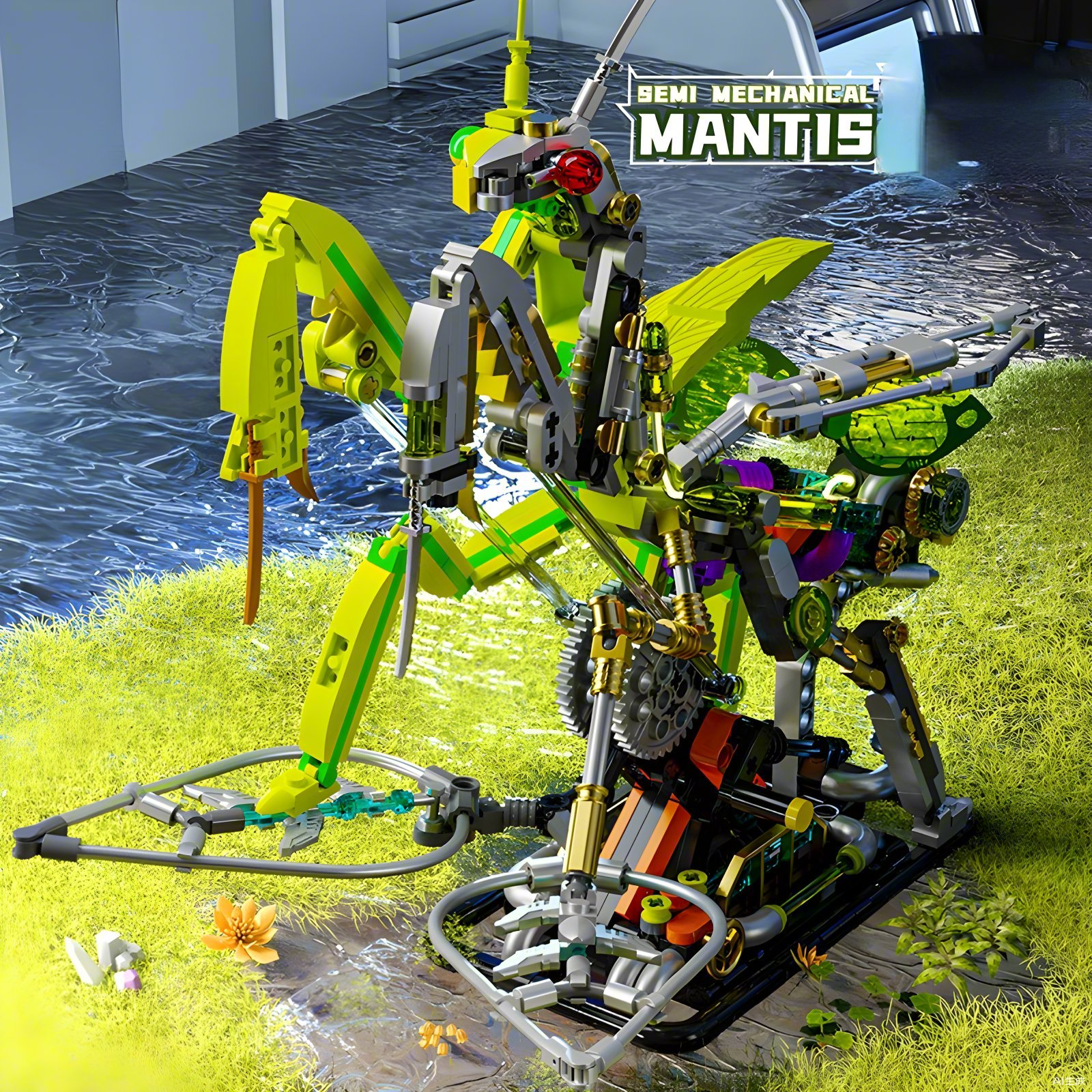 DIY Mantis building blocks sem – Science Diy Model recenzja i cena