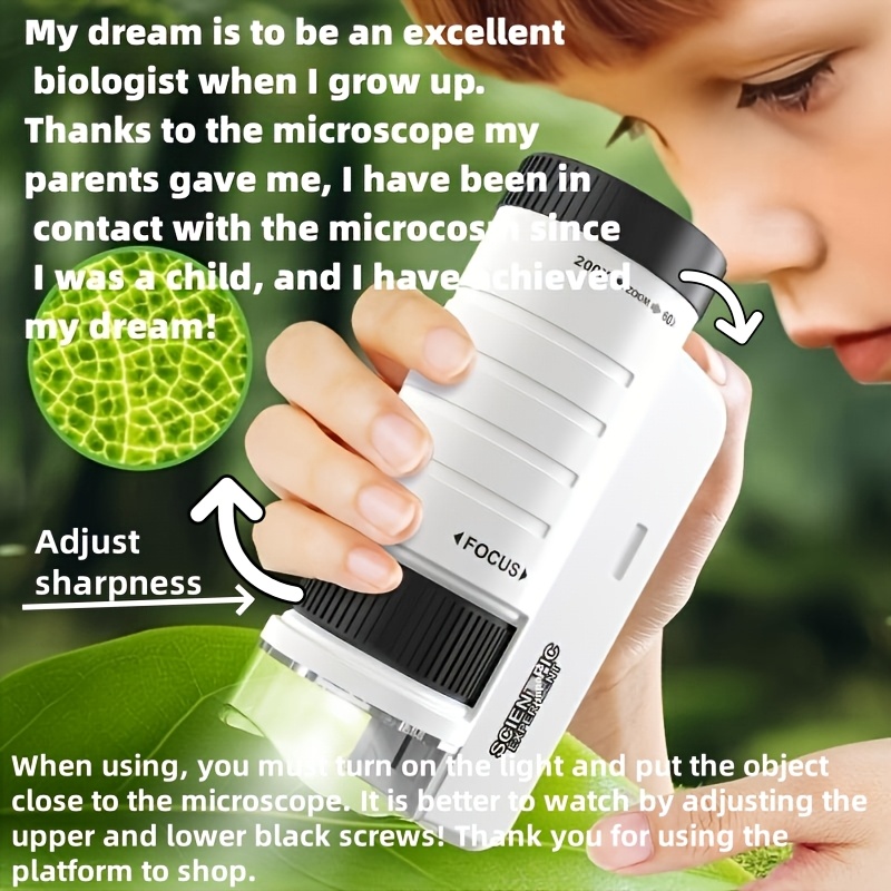 Handheld Microscope Kit Lab  H – Science Max recenzja i cena