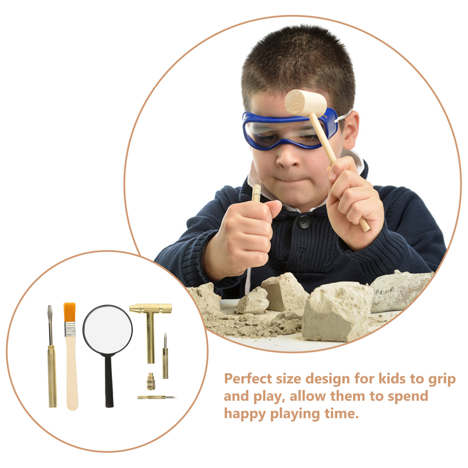 1Set Children Excavation Tool  – Science Toy recenzja i cena