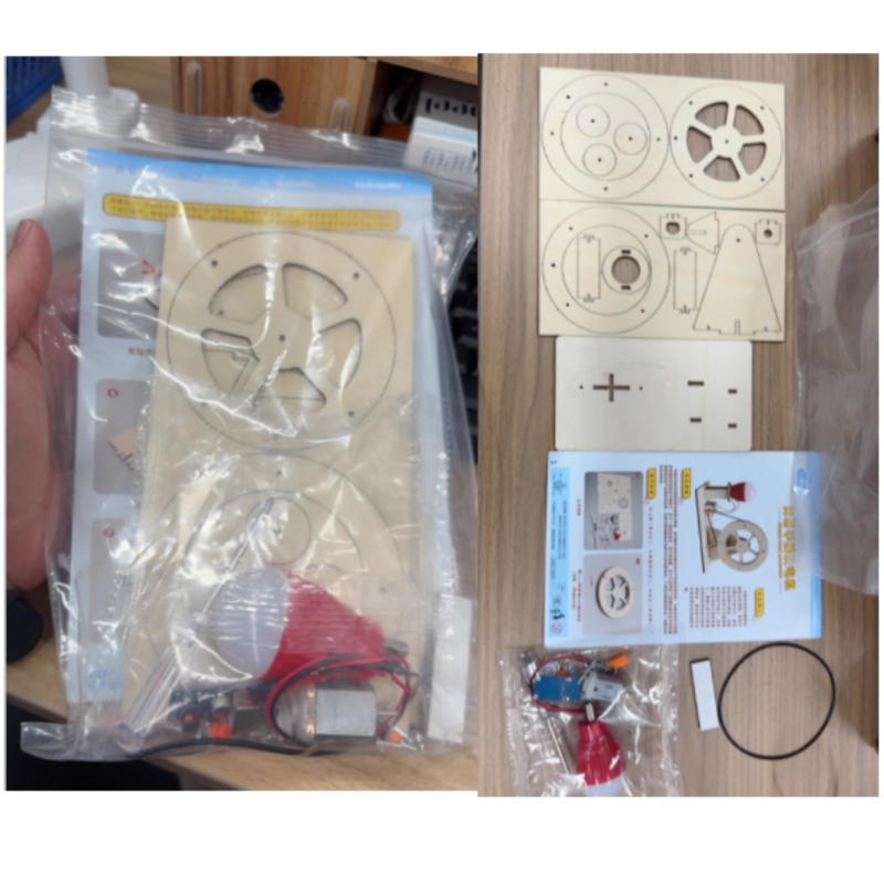 Mini DIY Hand Crank Generator  – Science Max recenzja i cena