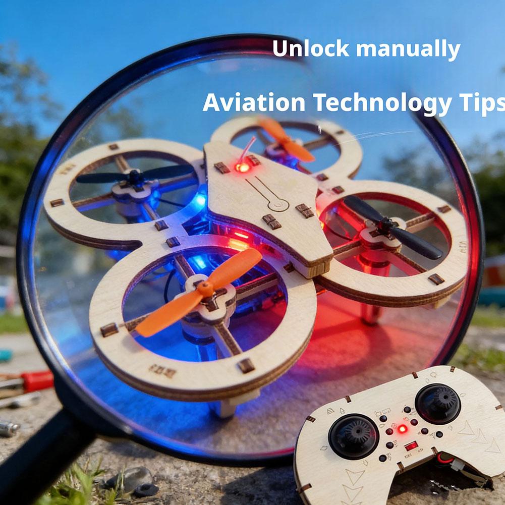 DIY Wooden RC Drone Quadcopter – Science Max recenzja i cena