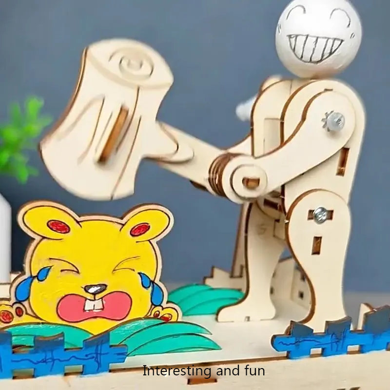 DIY trap for mice  Wood Model  – Science Diy Model recenzja i cena