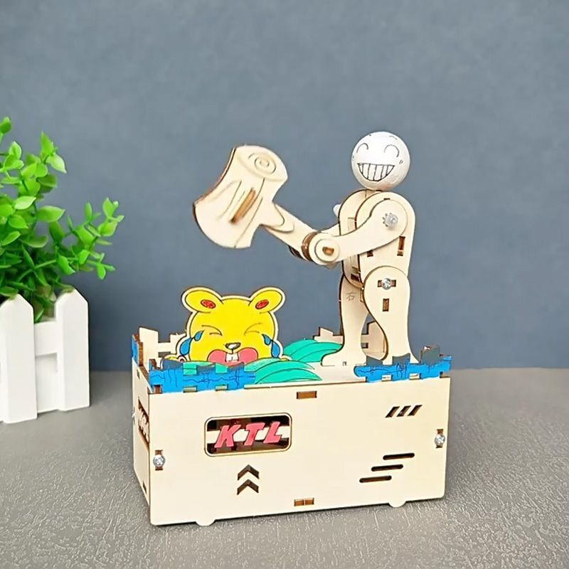 DIY trap for mice  Wood Model  – Science Diy Model recenzja i cena