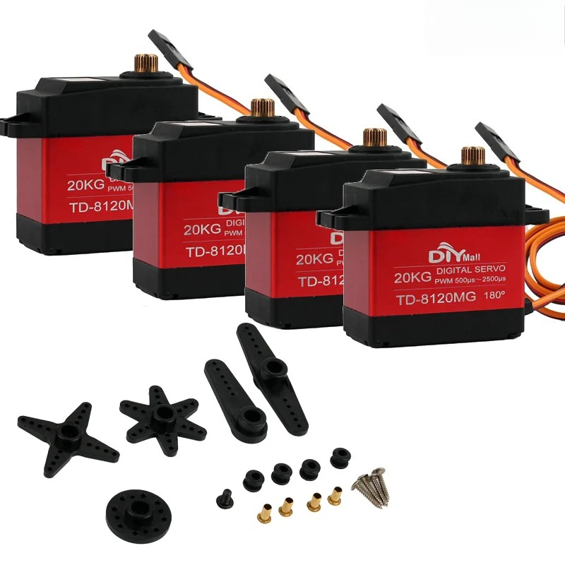 20KG TD-8120MG Large Torque St – Robot Arm Motor recenzja i cena