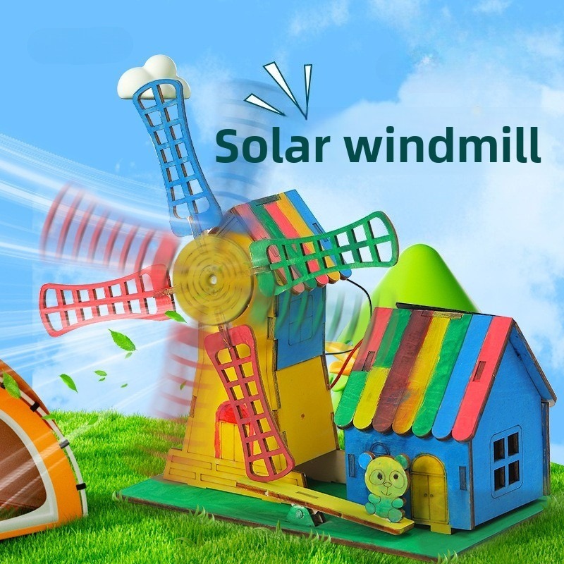 Solar windmill houses, childre – Science Max recenzja i cena