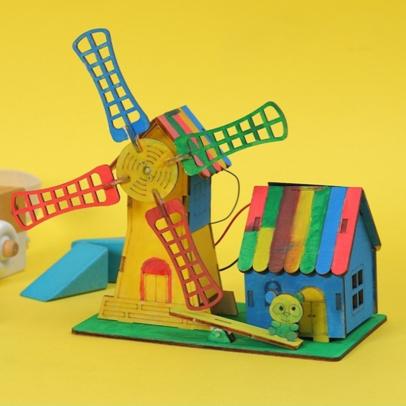 Solar windmill houses, childre – Science Max recenzja i cena