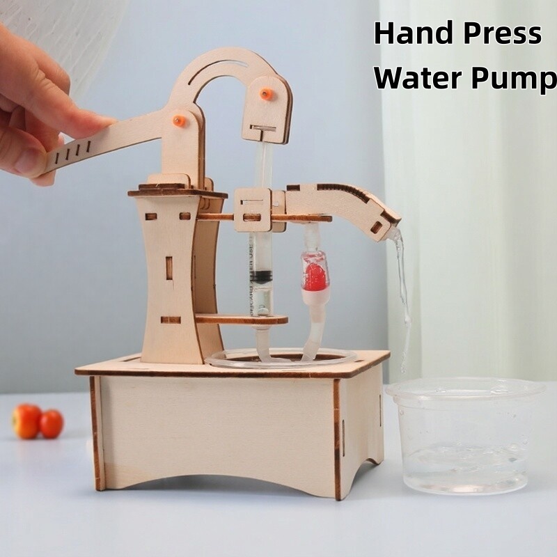 Wooden DIY Hand Pump Well Mode – Science Max recenzja i cena