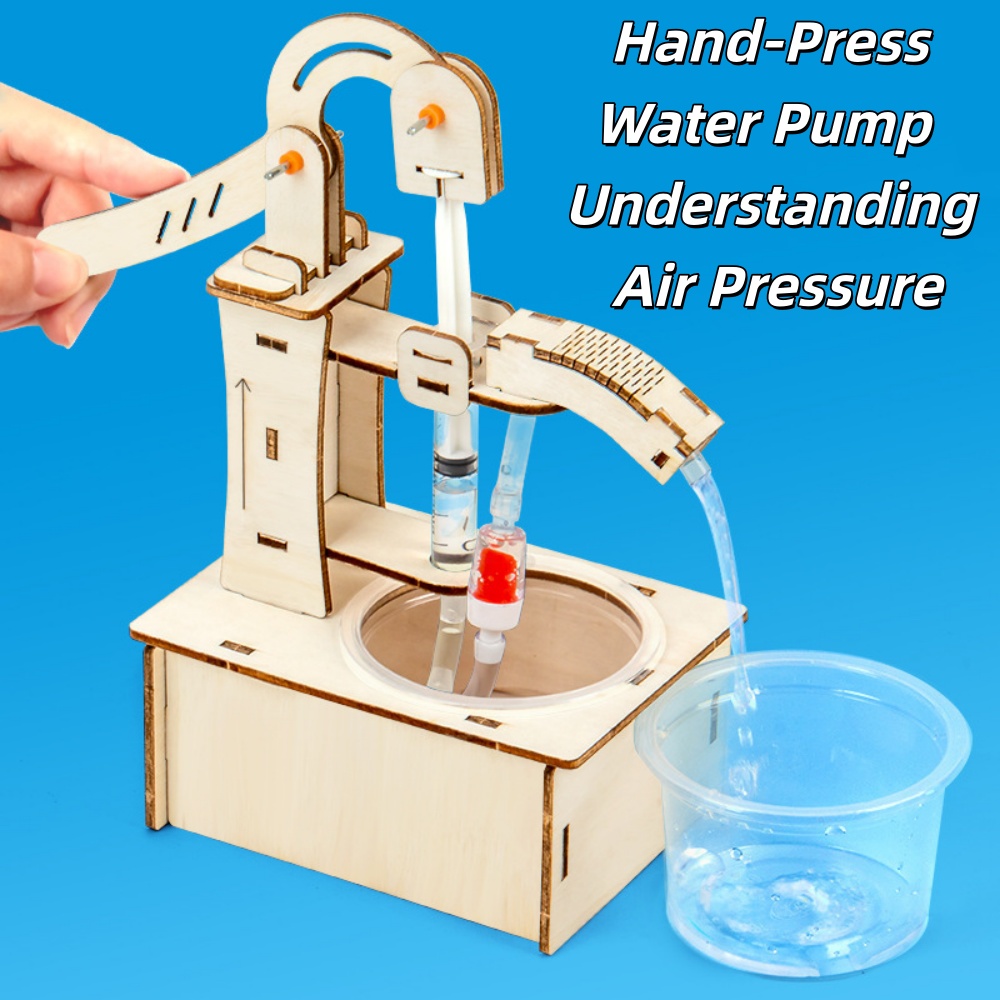 Wooden DIY Hand Pump Well Mode – Science Max recenzja i cena