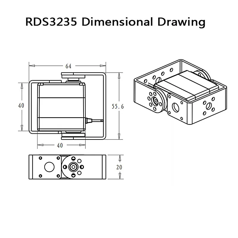 4Set 35kg.cm Robot Digital Ser – Robot Arm Motor recenzja i cena